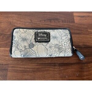 LOUNGEFLY Disney The Little Mermaid Wallet Ariel Zipper